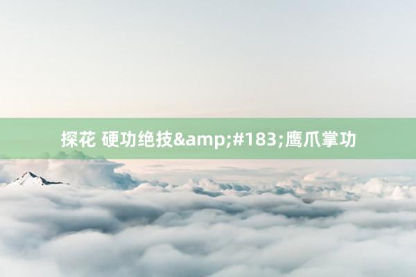 探花 硬功绝技&#183;鹰爪掌功